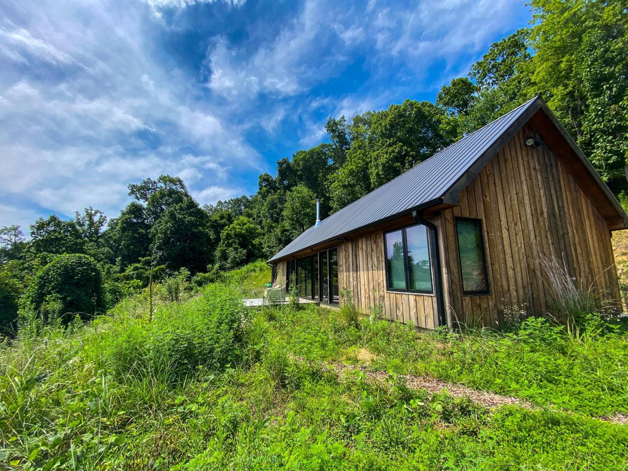 Morgan Branch Cabin In Marshall Villa Buitenkant foto